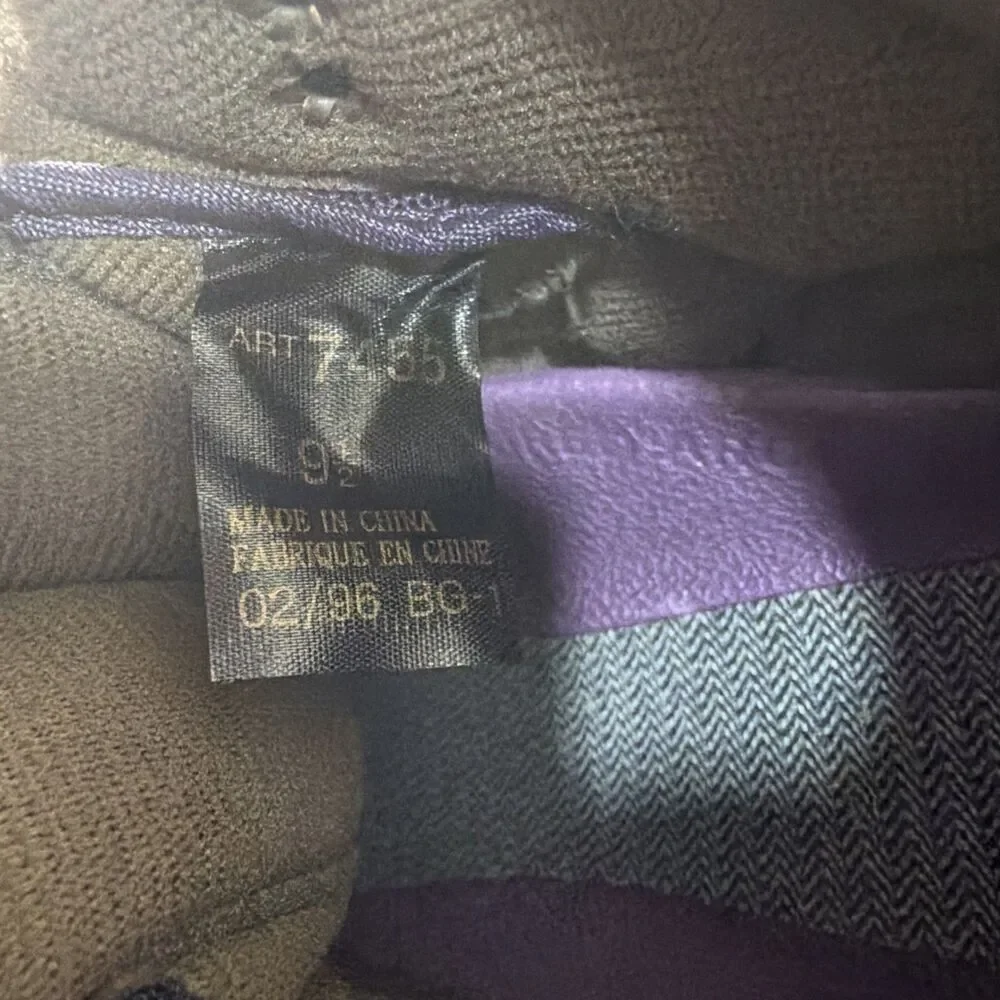 Vintage Vasque Hiking Boots Women’s 9.5 Brown/Purple EUC